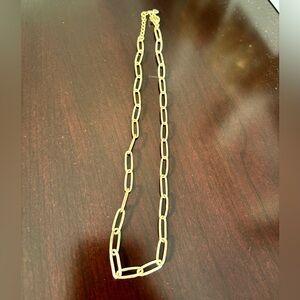 Gold chain necklace